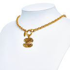 Chanel CC Pendant Necklace (SHG-HJVzdM)