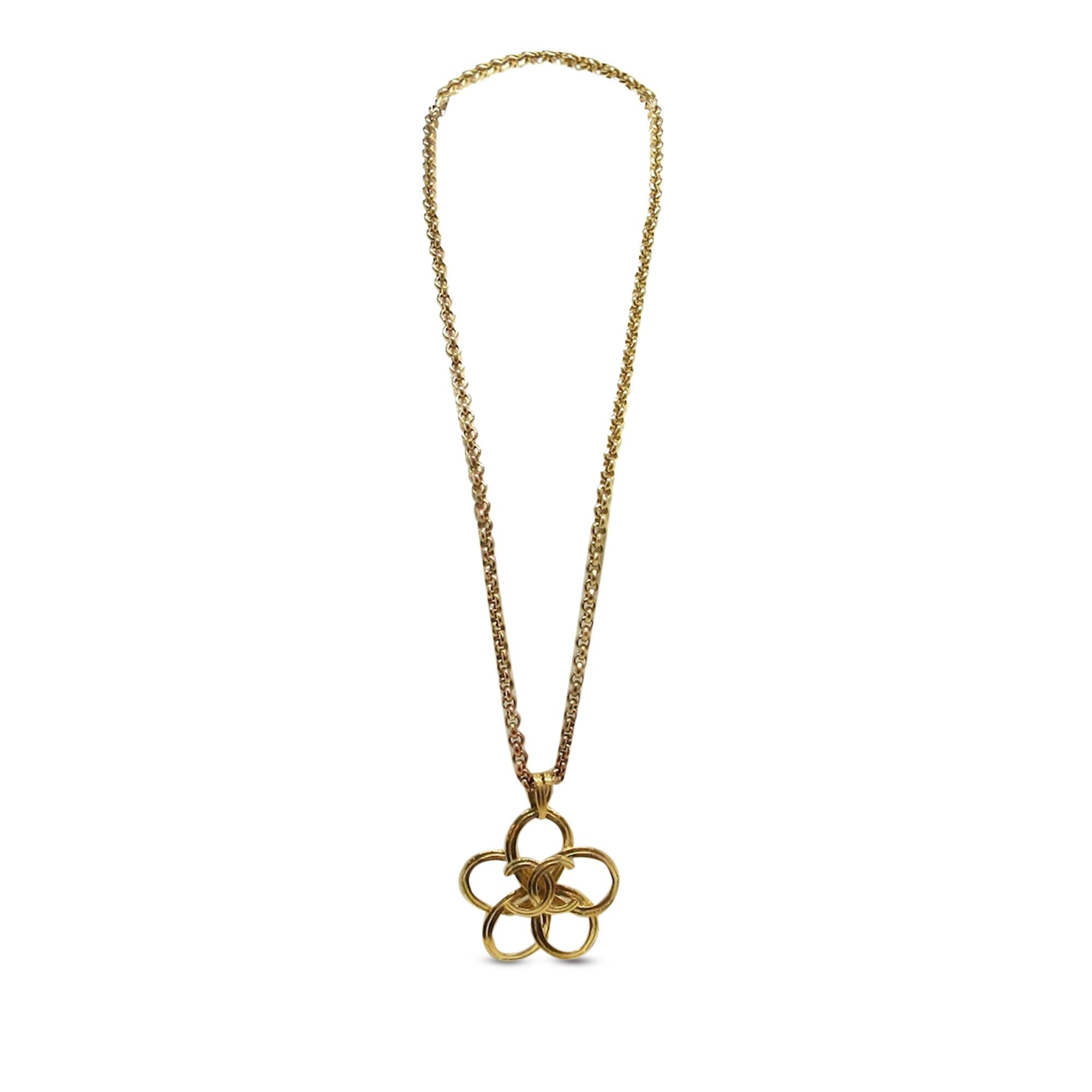 Chanel CC Pendant Necklace (SHG-EOaRwC)