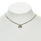 Chanel CC Pendant Rhinestones Necklace (SHG-29616)