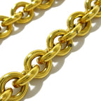 Chanel CC Round Pendant Necklace (SHG-I0vypf)
