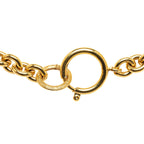 Chanel CC Round Pendant Necklace