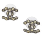 Chanel CC Stud Earrings (SHF-20236)