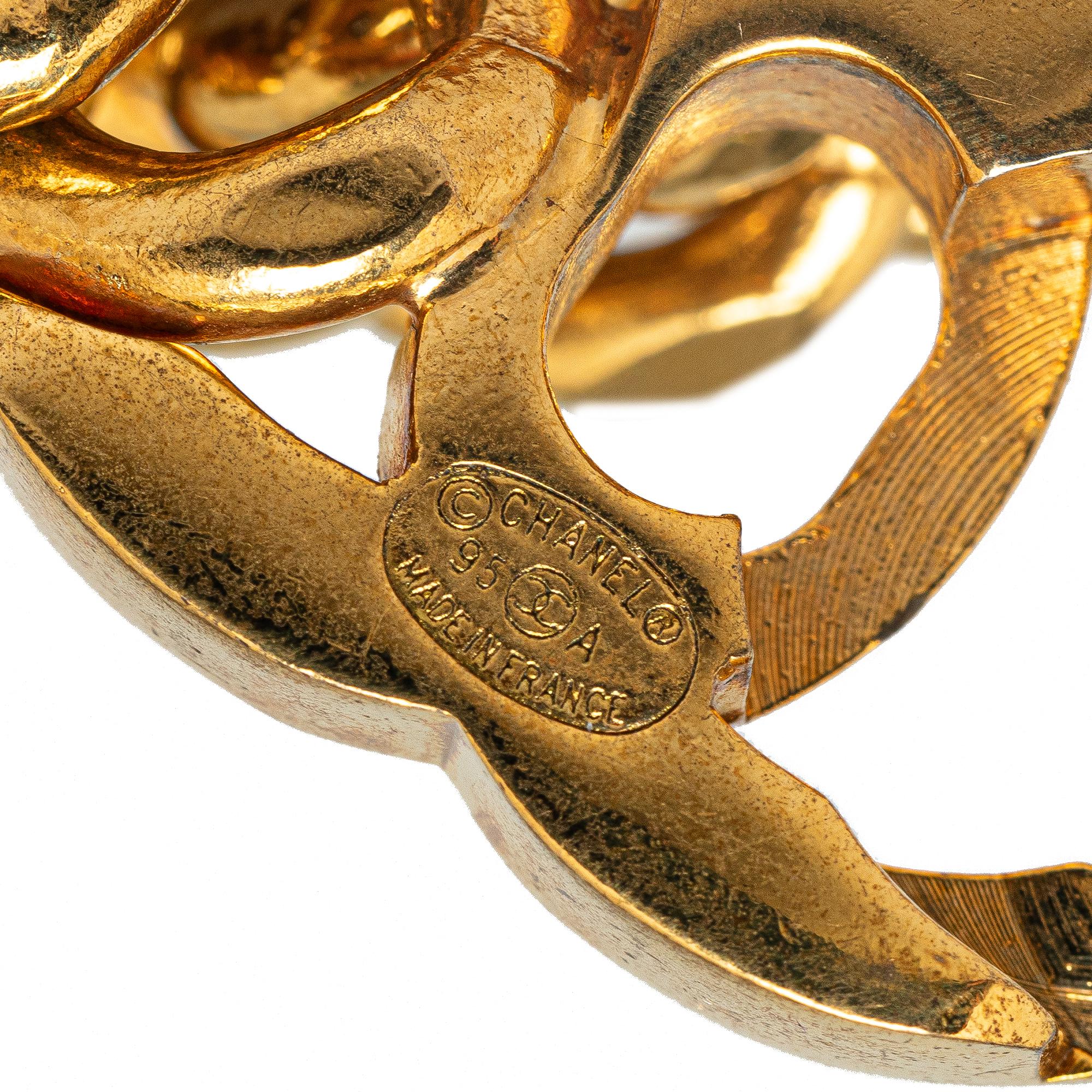 Chanel CC Turnlock Chain Bracelet (SHG-6Xbkt3)