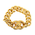Chanel CC Turnlock Chain Bracelet (SHG-6Xbkt3)