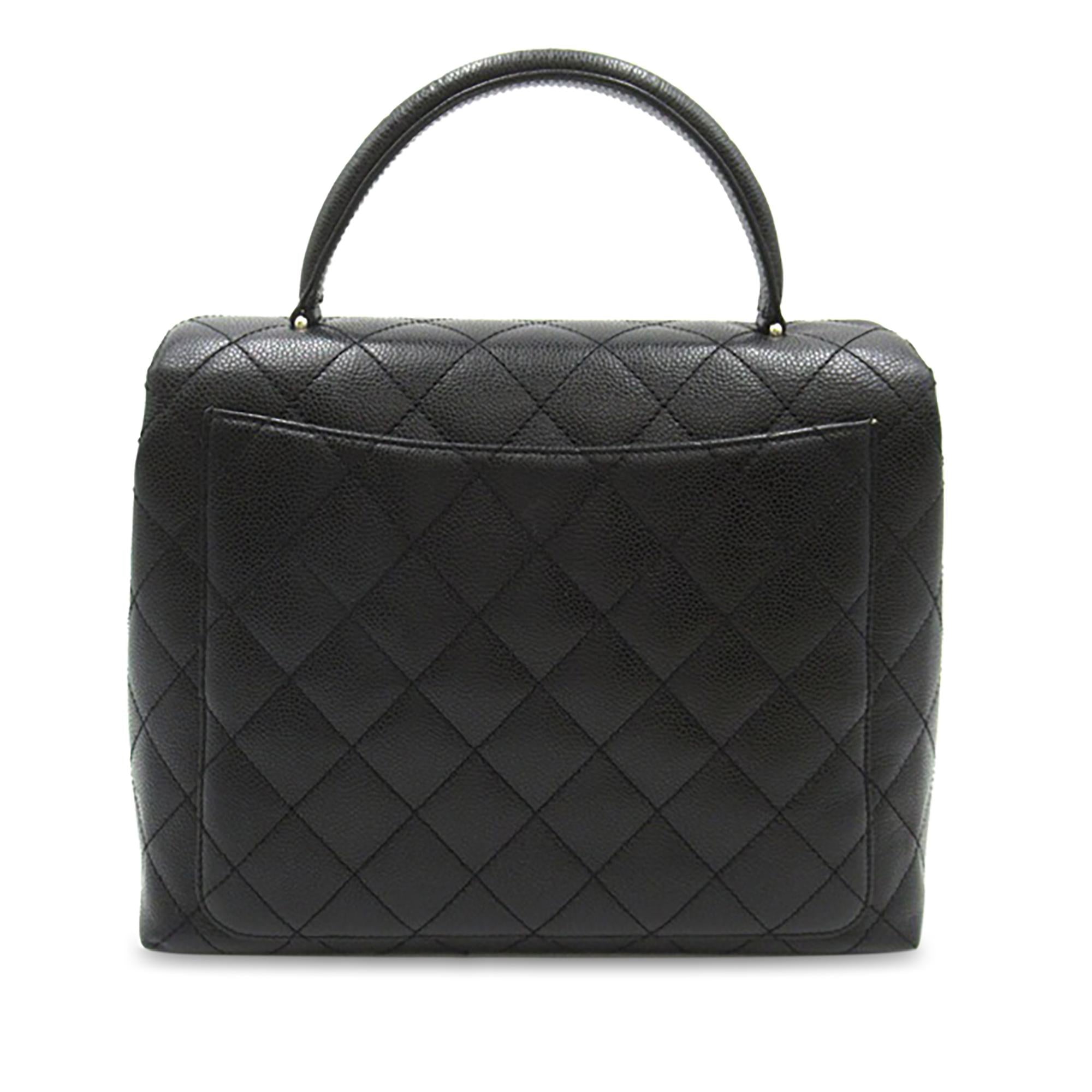 Chanel Caviar Kelly Top Handle Bag (SHG-5Na6ye)