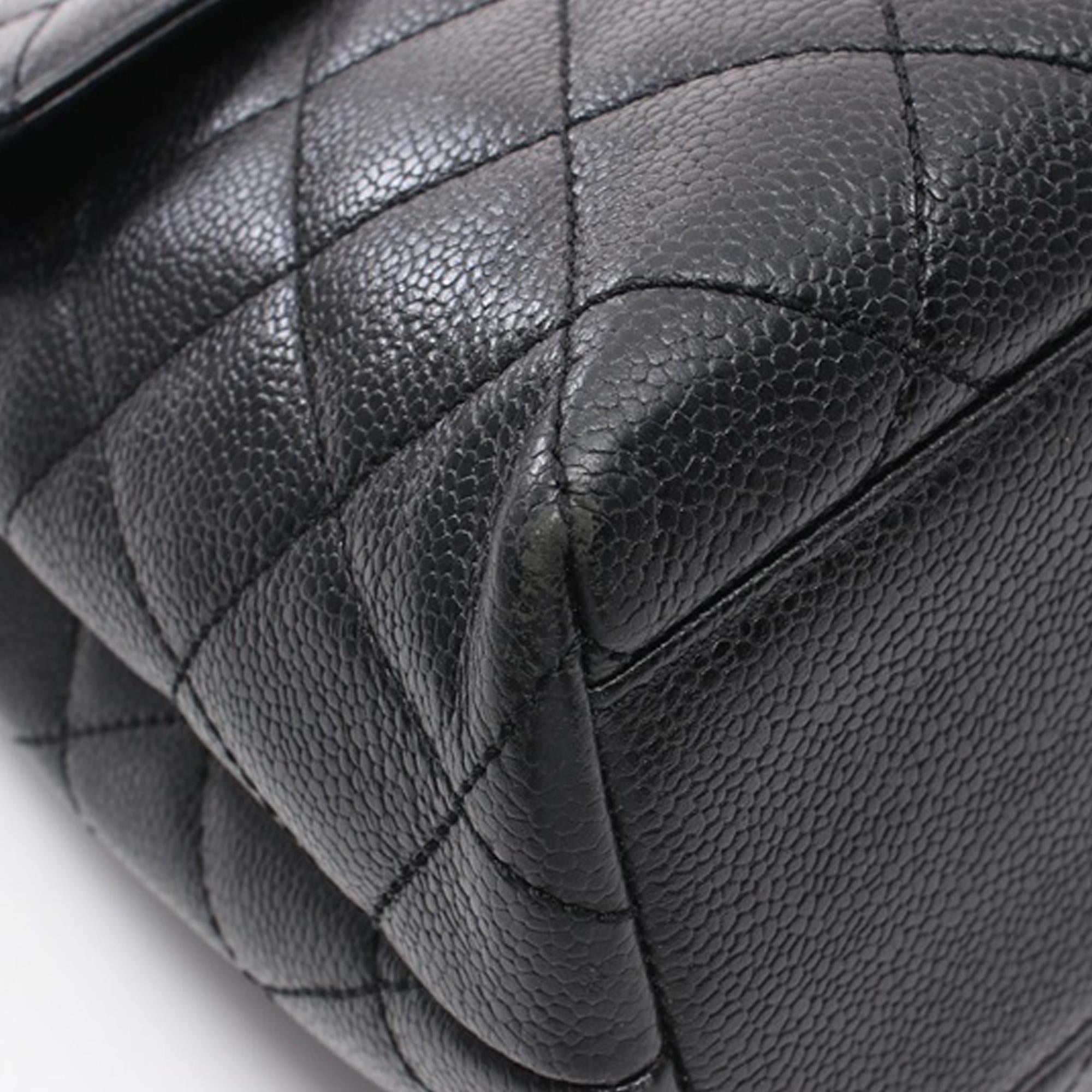Chanel Caviar Kelly Top Handle Bag (SHG-TzXj4g)