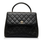 Chanel Caviar Kelly Top Handle (SHG-HtbV6X)