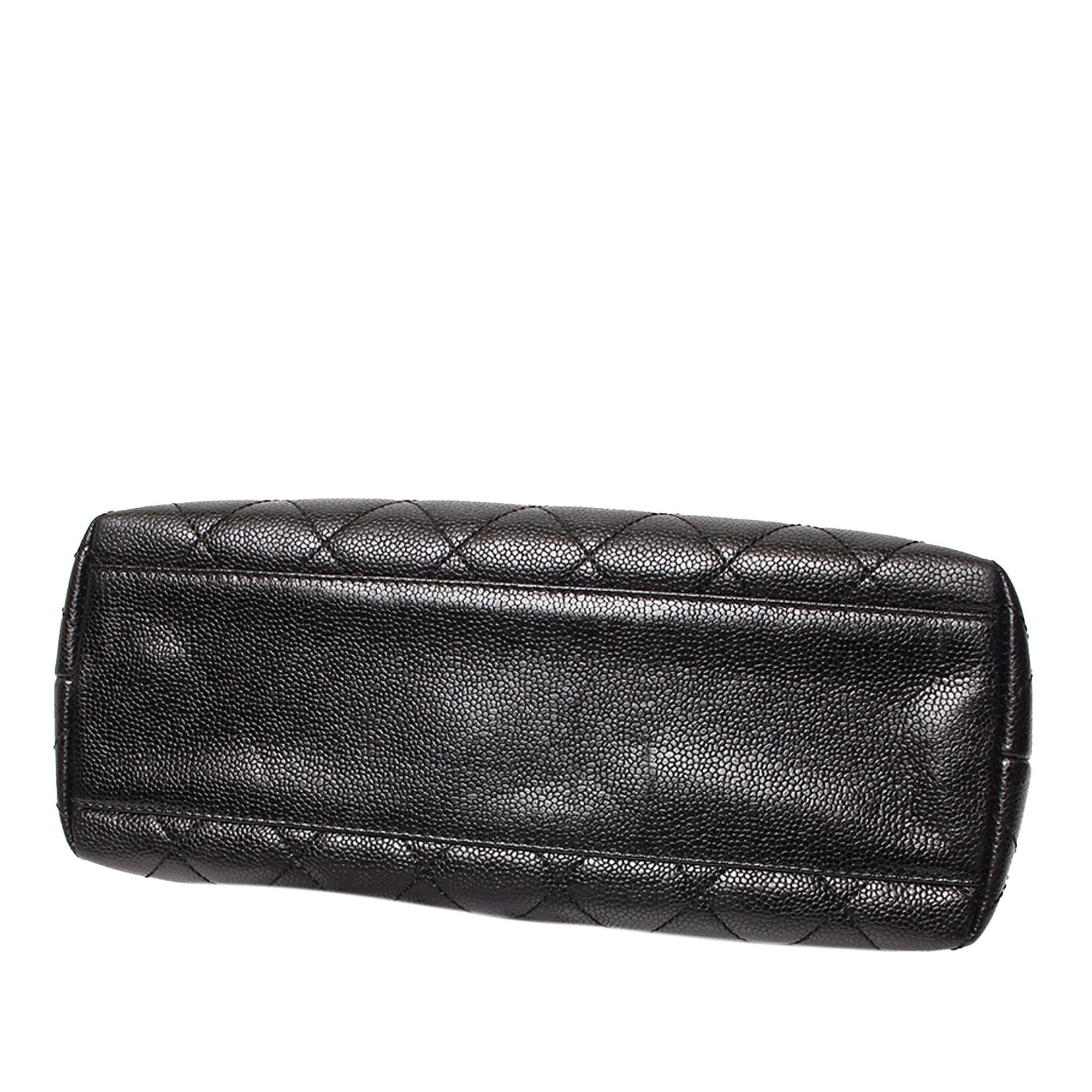 Chanel Caviar Kelly Top Handle (SHG-CmvHAK)