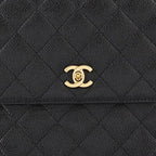 Chanel Caviar Kelly Top Handle (SHG-CmvHAK)