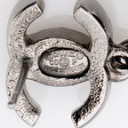 Chanel Crystal CC Bead Drop Earrings (SHF-UM6W64)