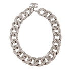 Chanel Crystal CC Choker Necklace (SHF-20258)