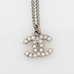 Chanel Crystal CC Pendant Necklace (SHF-eRxvEe)