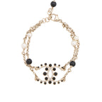 Chanel Crystal Pearl CC Bracelet (SHF-I2oyw1)