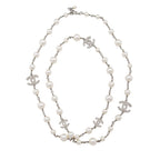 Chanel Crystal Pearl CC Long Necklace (SHF-oKOF4P)