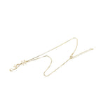 Chanel Gold Plated CC Rhinestones Star and Ball Pendant Necklace (SHG-RS0IWK)