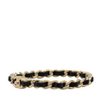 Chanel Gold Plated CC Turnlock Bangle Bracelet