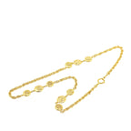 Chanel Gold Plated Coco Mademoiselle Chain Necklace (SHG-J15D4E)