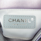 Chanel Iridescent Lambskin Wristlet Clutch Bag (SHG-OsxRyI)