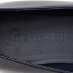 Chanel Lambskin CC Loafers - Size 7.5 / 37.5