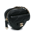 Chanel Lambskin CC in Love Heart Necklace Bag (SHG-lbzzG9)