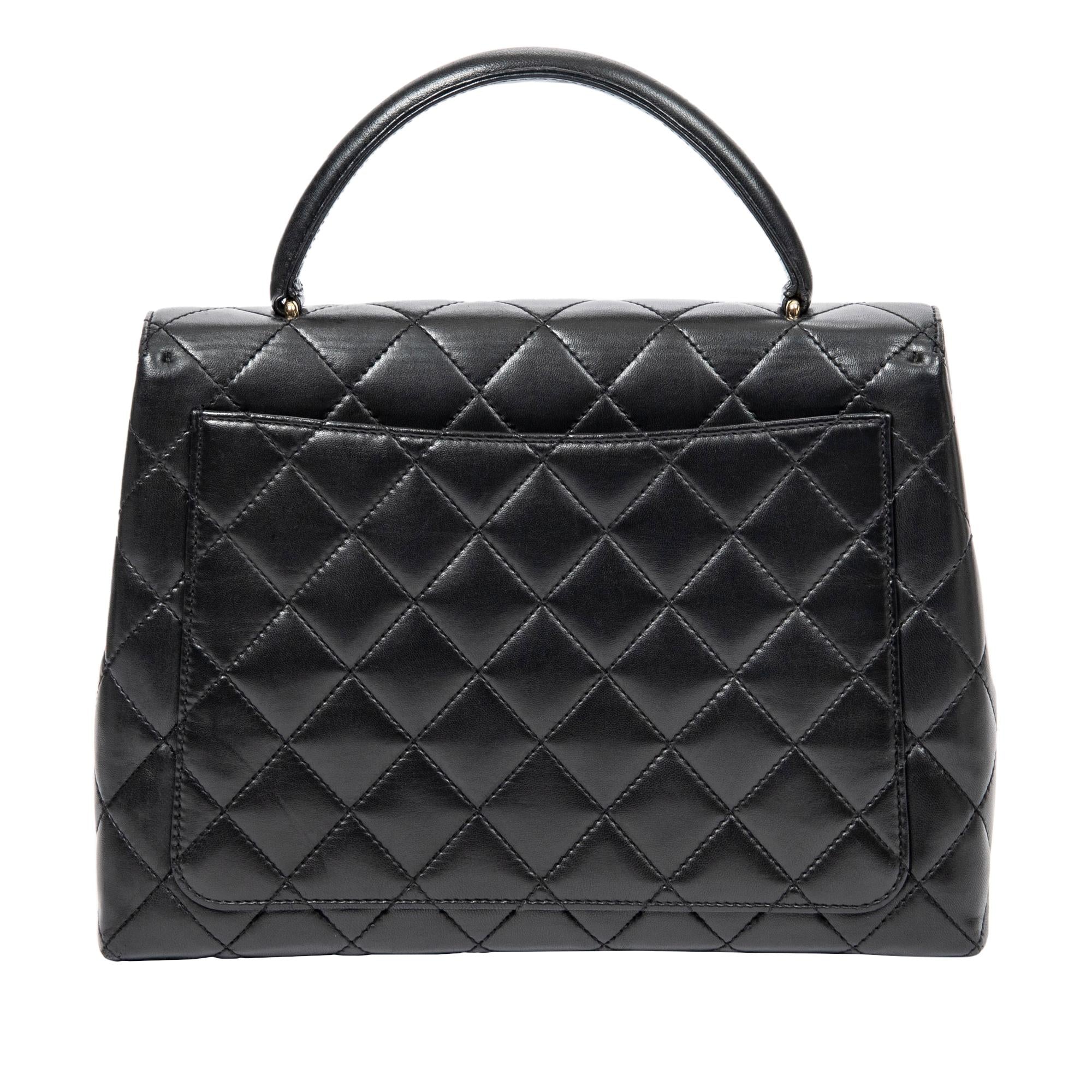 Chanel Lambskin Kelly Bag (SHG-04EmjV)