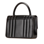 Chanel Lambskin Mademoiselle Kelly Top Handle Bag
