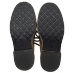 Chanel Leather Platform Combat Boots - Size 6.5 / 36.5 (SHF-19312)