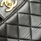 Chanel Medium Lambskin Kelly Parent Top Handle Bag