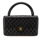 Chanel Medium Lambskin Kelly Parent Top Handle Bag