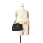 Chanel Medium Lambskin Kelly Top Handle Bag