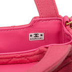 Chanel Mini Nano Jersey Kelly Shopper Bag