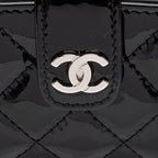 Chanel Patent Leather CC O-Mini Phone Clutch (SHF-VW0S2O)