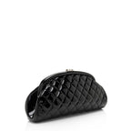 Chanel Patent Leather Timeless Clutch (SHF-QRt3pK)