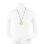 Chanel Pearl Oversize CC Necklace