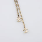 Chanel Pearl Crystal CC Long Necklace (SHF-l0h3vl)
