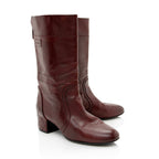 Chanel Quilted Leather Mid-Calf Boots - Size 9.5 / 39.5 - FINAL SALE (SHF-22296)