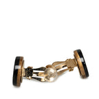 Chanel Resin CC Clover Clip On Earrings (SHG-acjHHU)