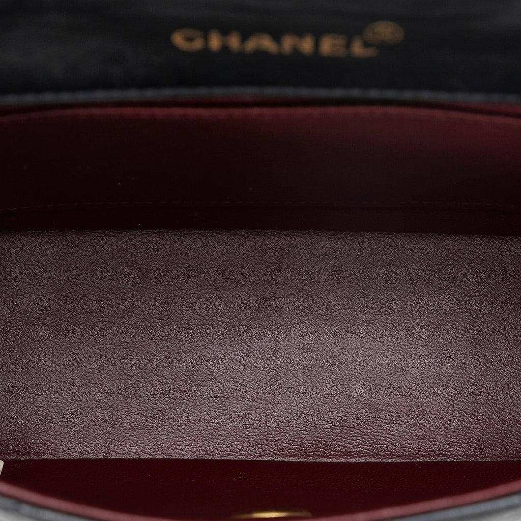 Chanel Small Lambskin Kelly Top Handle Bag (SHG-LKG1nz)