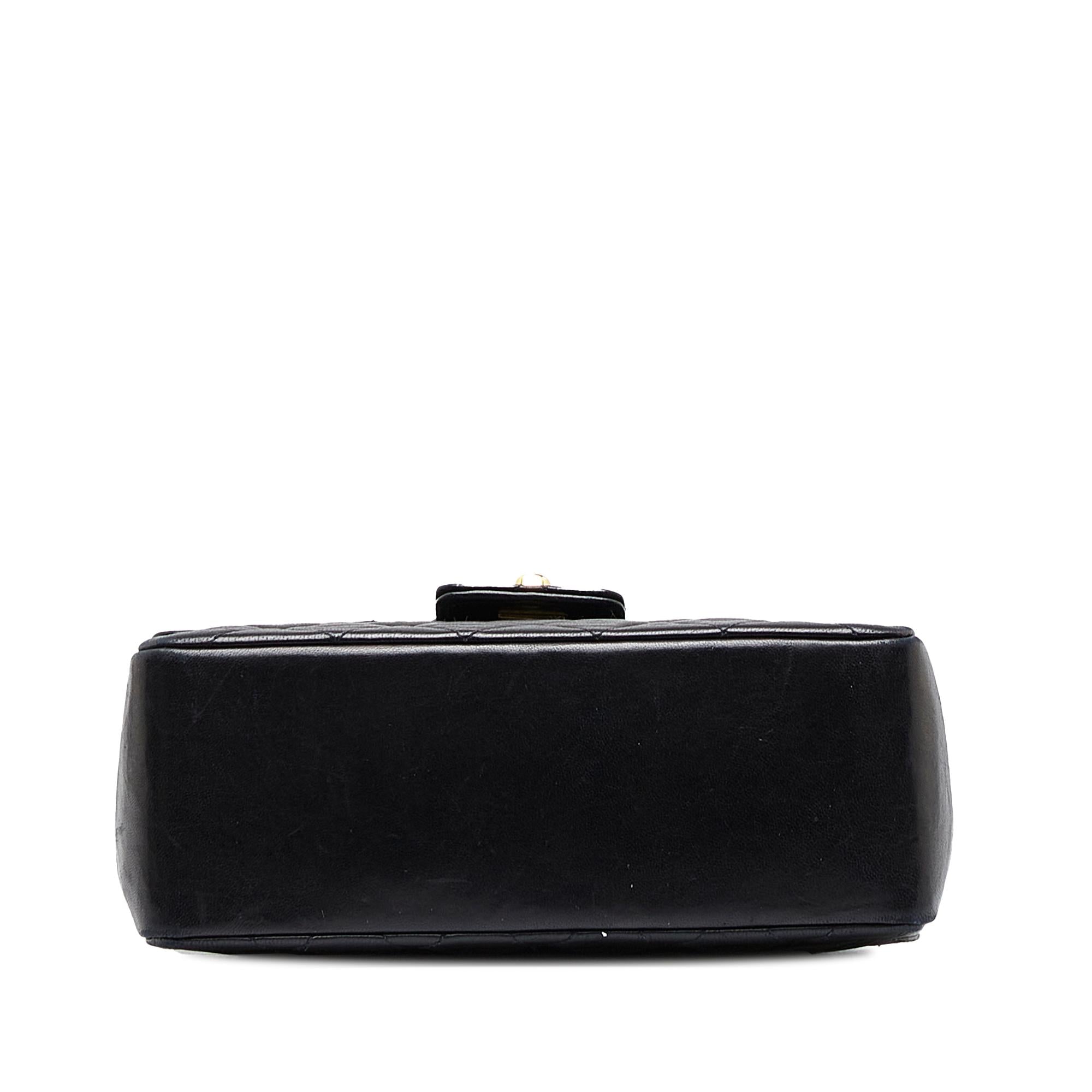 Chanel Small Lambskin Kelly Top Handle Bag