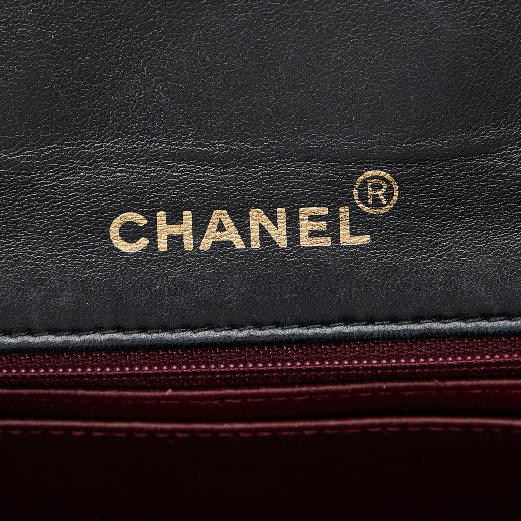 Chanel Small Lambskin Kelly Top Handle Bag