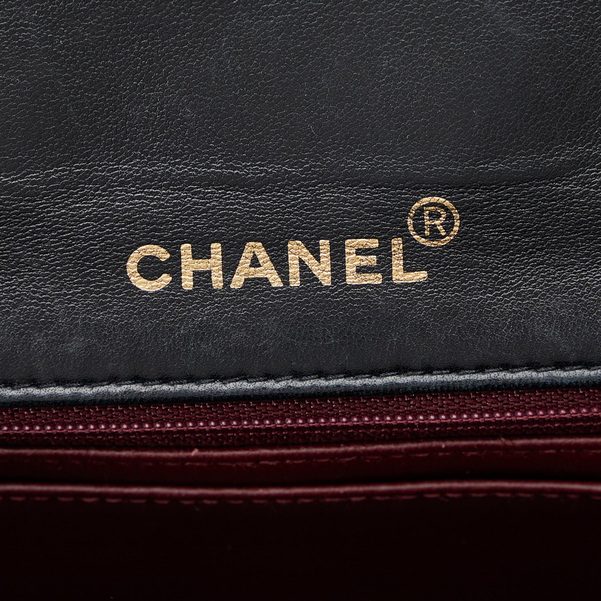 Chanel Small Lambskin Kelly Top Handle Bag