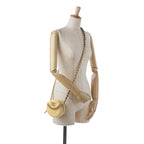 Chanel Tweed 19 Round Clutch with Chain (SHG-9fV90G)
