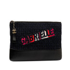 Chanel Tweed Gabrielle Clutch Bag (SHG-bga3xd)