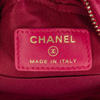 Chanel Velvet Pearl Crush Round Clutch with Chain (SHG-c4Cqfk)