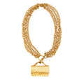 Chanel Vintage Flap Bag Necklace