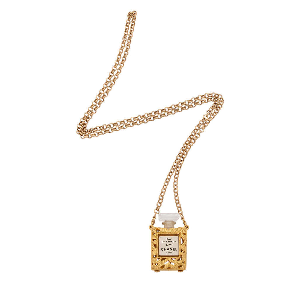 Chanel Vintage No. 5 Bottle Necklace