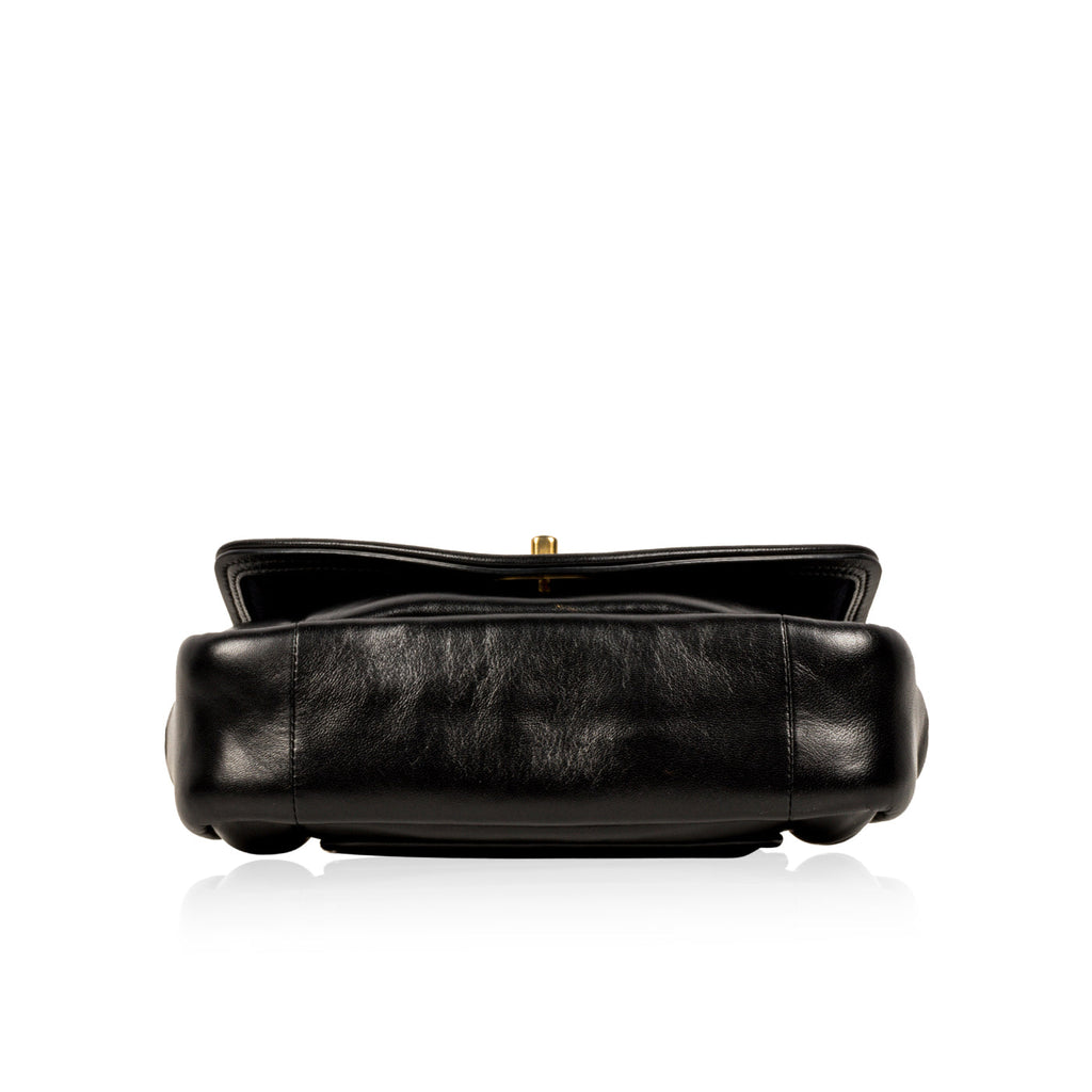 "Vintage" Puffy Flap Bag - Small