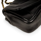 "Vintage" Puffy Flap Bag - Small