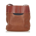 Chloe Aby Leather Bucket Bag (SHG-22307)