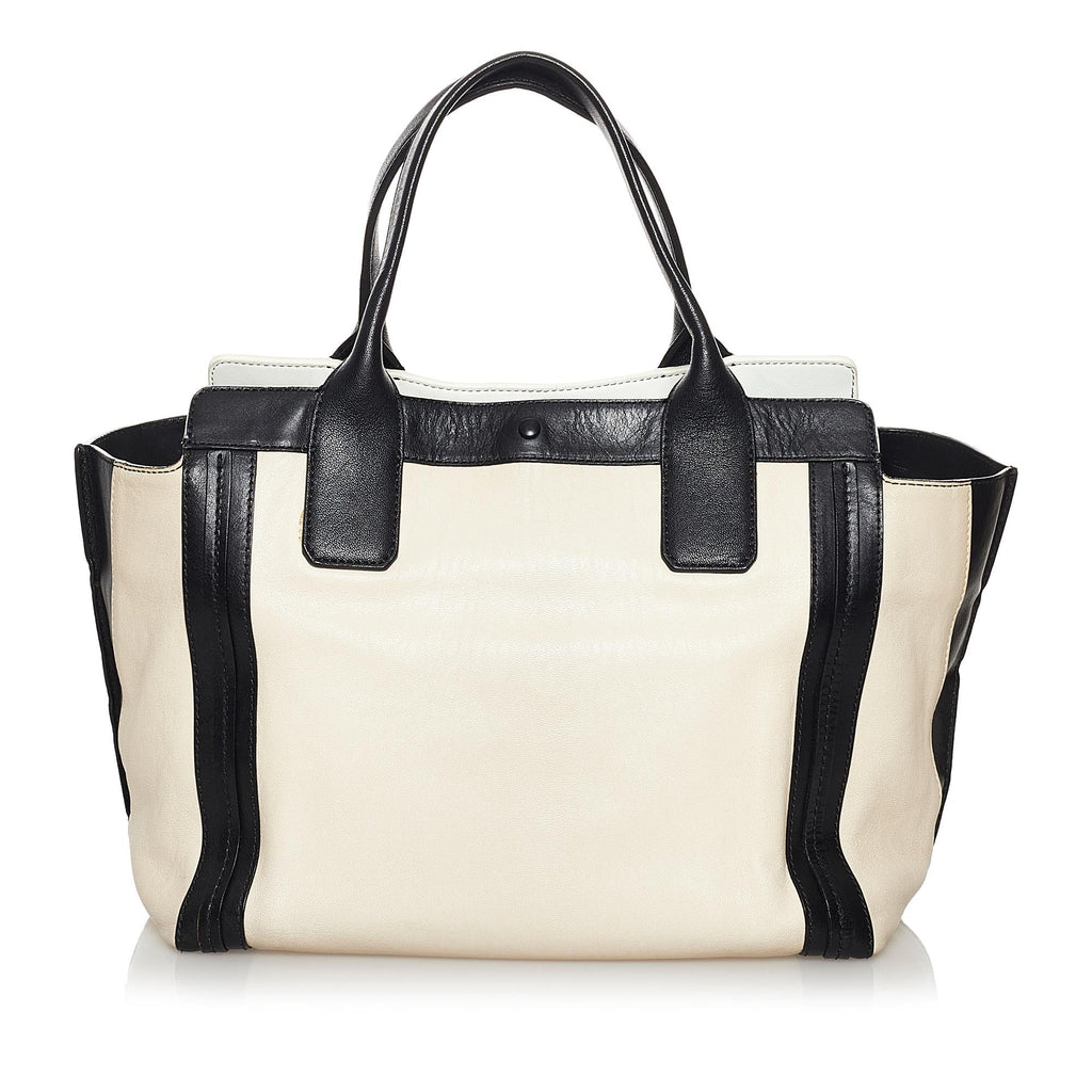 Chloe Alison Leather Tote Bag (SHG-30620)